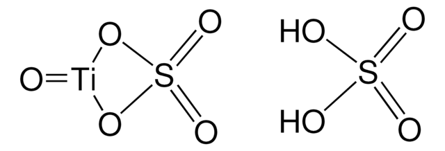 Titanium(IV) oxysulfate - sulfuric acid solution 27-31% H2SO4 basis, for the detection of H2O2 and ether peroxides