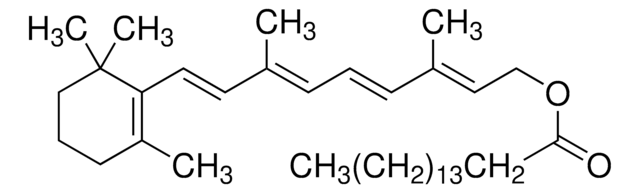 Retinyl palmitate potency: &#8805;1,700,000&#160;USP units per g