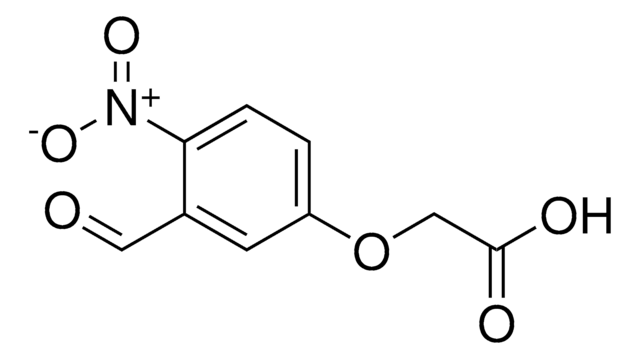 (3-Formyl-4-nitrophenoxy)acetic acid AldrichCPR