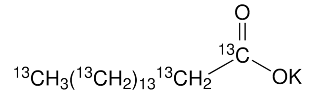 Potassium palmitate-13C16 endotoxin tested, 99 atom % 13C