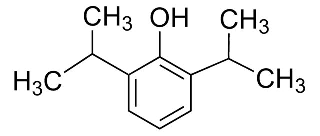 Propofol solution 1.0&#160;mg/mL in methanol, ampule of 1&#160;mL, certified reference material, Cerilliant&#174;