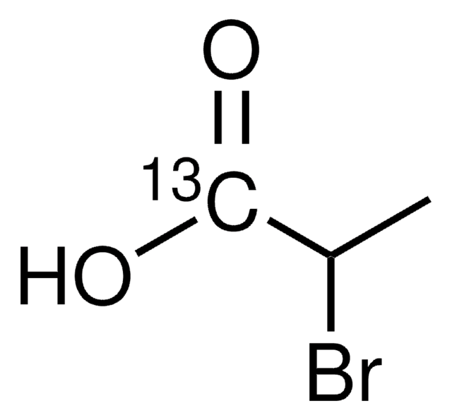 2-Bromopropionic acid-1-13C 99 atom % 13C