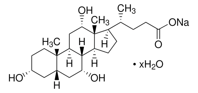 Sodium cholate hydrate from bovine and/or ovine bile, &#8805;99%