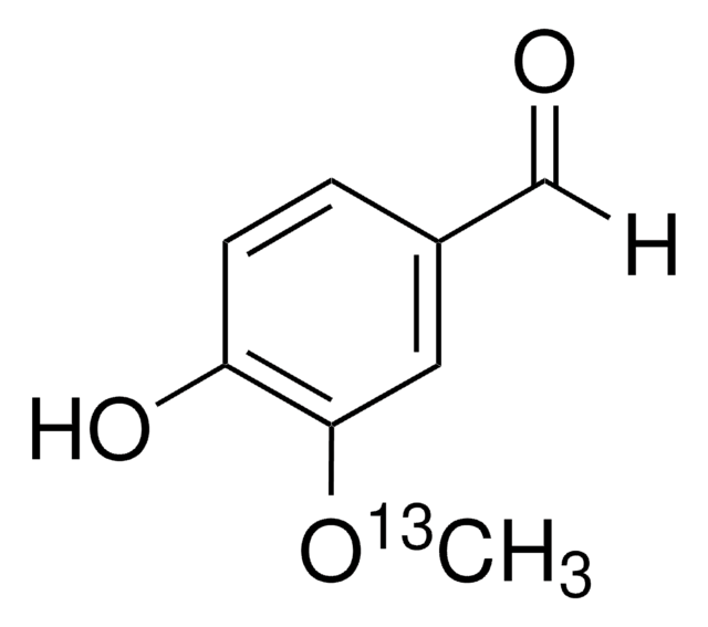 Vanillin-(methoxy-13C) 99 atom % 13C