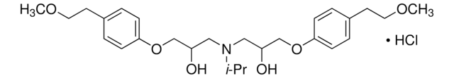 Metoprolol Related Compound D certified reference material, pharmaceutical secondary standard