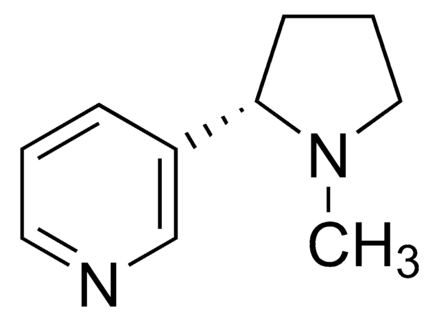 (&#8722;)-Nicotine solution 1.0&#160;mg/mL, analytical standard, for drug analysis