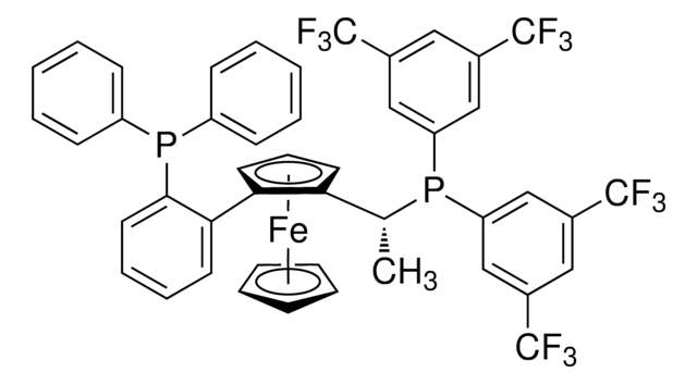 (R)-1-{(RP)-2-[2-(Diphenylphosphino)phenyl]ferrocenyl}ethylbis[3,5-bis-(trifluoromethyl)phenyl]phosphine &#8805;97%