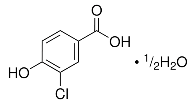 3-Chloro-4-hydroxybenzoic acid hemihydrate 98%