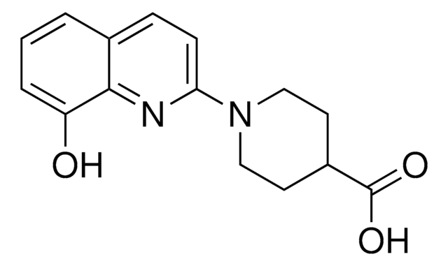 1-(8-hydroxyquinolin-2-yl)piperidine-4-carboxylic acid AldrichCPR