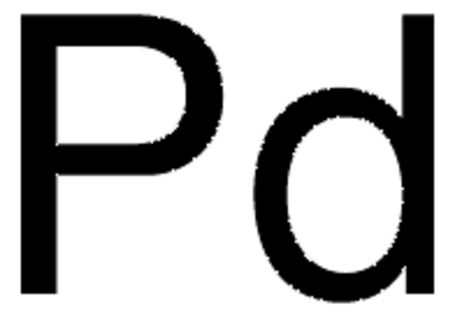 Palladium on carbon extent of labeling: 5&#160;wt. % loading (dry basis), matrix activated carbon, wet support