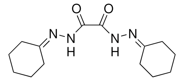 Bis(cyclohexanone)oxaldihydrazone for spectrophotometric det. of Cu, &#8805;99.0%