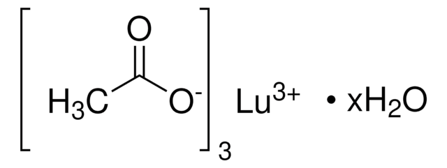 Lutetium(III) acetate hydrate 99.9% trace metals basis