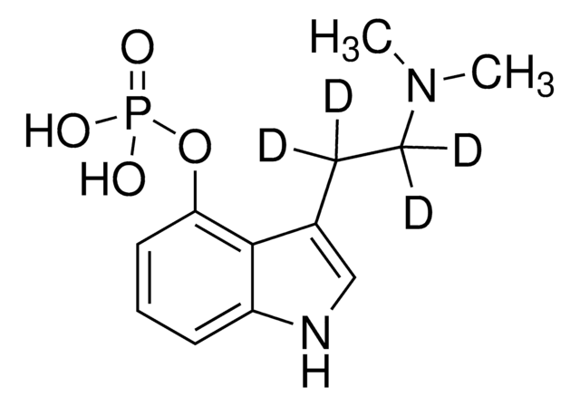 Psilocybin-D4 solution 100&#160;&#956;g/mL (1:1 Acetonitrile:Water), certified reference material, ampule of 1&#160;mL, Cerilliant&#174;