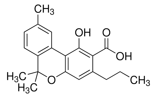 Cannabivarinic acid (CBVA) solution 1&#160;mg/mL (1% DIPEA and 0.05% Ascorbic Acid in Acetonitrile), certified reference material, ampule of 1&#160;mL, Cerilliant&#174;