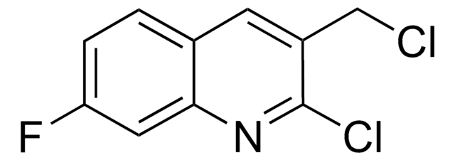 2-Chloro-3-chloromethyl-7-fluoroquinoline AldrichCPR