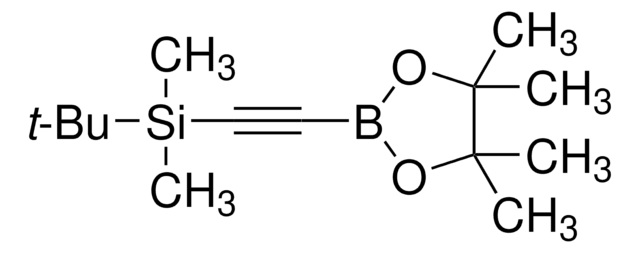 2-((tert-Butyldimethylsilanyl)ethynyl) boronic acid pinacol ester 97%