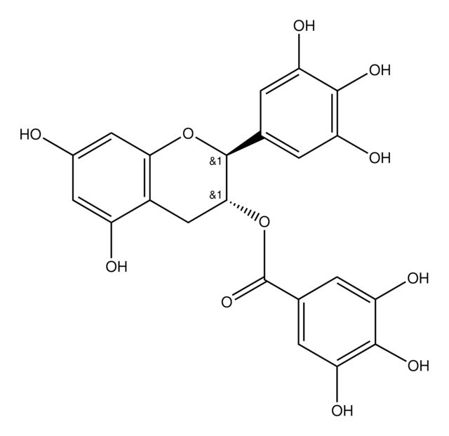 (&#8722;)-Gallocatechin gallate from green tea, &#8805;98% (HPLC)