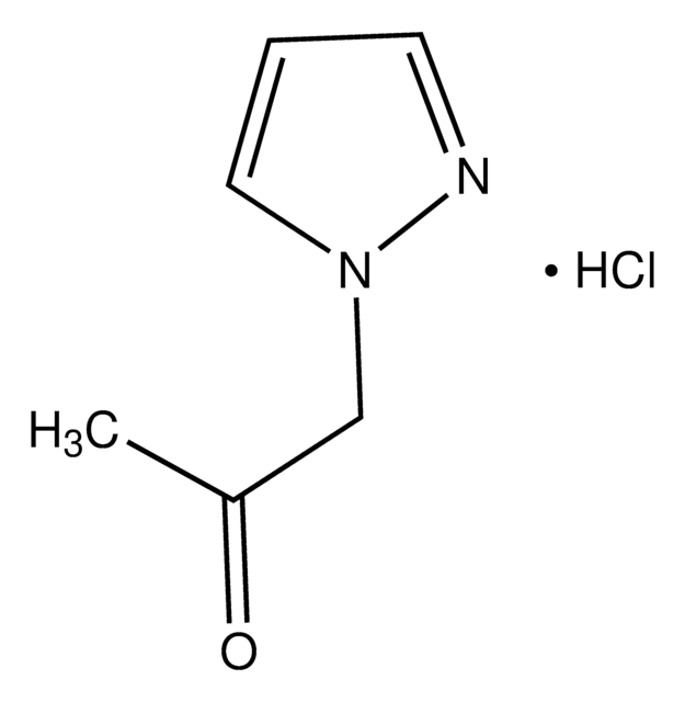 1-(1H-Pyrazol-1-yl)acetone hydrochloride AldrichCPR