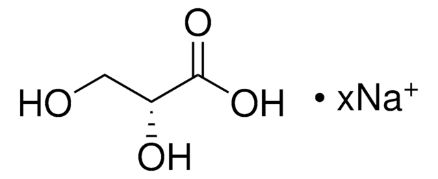 D-Glyceric acid sodium salt &#8805;95.0% (TLC)