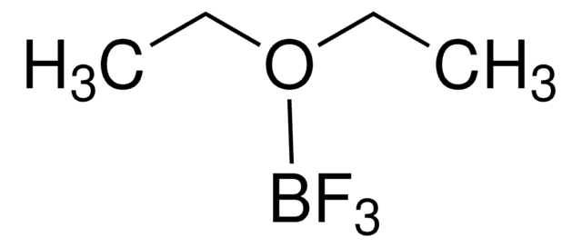 Boron trifluoride diethyl etherate purified by redistillation, &#8805;46.5% BF3 basis