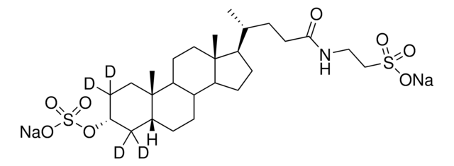 Taurolithocholic-2,2,4,4-d4 acid 3-sulfate disodium salt &#8805;98 atom % D, &#8805;98% (CP)