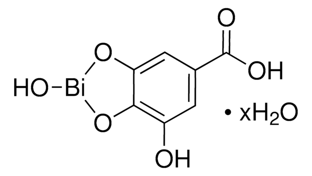 Bismuth(III) gallate basic hydrate &#8805;98.0% (calc. on dry substance, KT)