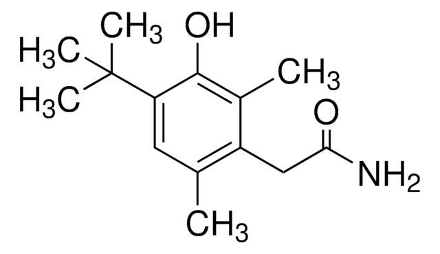 2-(4-tert-Butyl-3-hydroxy-2,6-dimethylphenyl)acetamide reference material