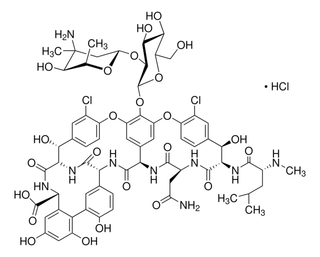 Vancomycin hydrochloride from Streptomyces orientalis &#8805;85% (Vancomycin B)