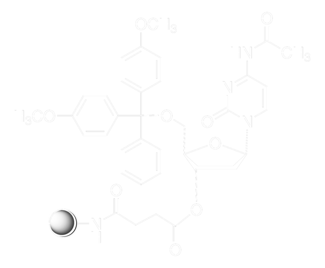 DMT-dC(ac)-CPG pore size 1000&#160;Å, 25-35&#956;mol/g