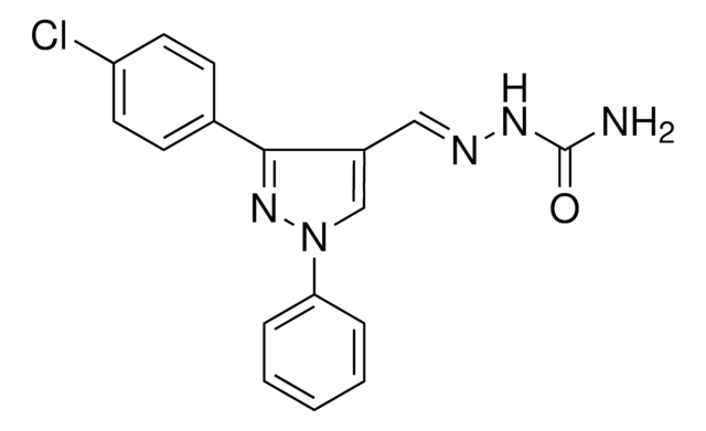 3-(4-CHLOROPHENYL)-1-PHENYL-1H-PYRAZOLE-4-CARBALDEHYDE SEMICARBAZONE AldrichCPR