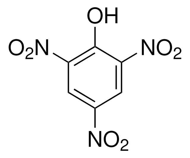 Picric acid moistened with water, &#8805;98%