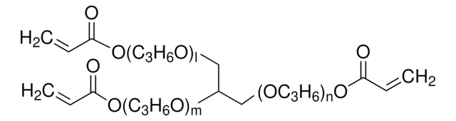 Glycerol propoxylate (1PO/OH) triacrylate contains 300&#160;ppm MEHQ as inhibitor