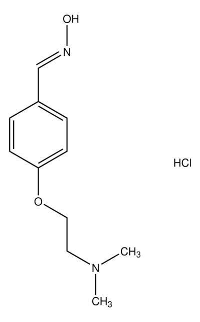 4-[2-(dimethylamino)ethoxy]benzaldehyde oxime hydrochloride AldrichCPR