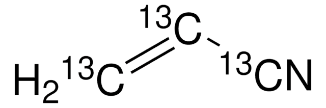 Acrylonitrile-13C3 &#8805;99 atom % 13C, &#8805;99% (CP), contains hydroquinone as stabilizer