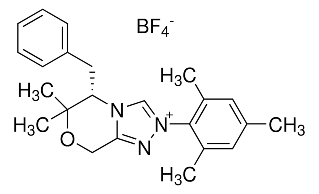 (S)-5-Benzyl-2-mesityl-6,6-dimethyl-6,8-dihydro-5H-[1,2,4]triazolo[3,4-c][1,4]oxazin-2-ium tetrafluoroborate