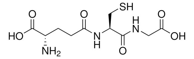 Glutathione, Reduced, Free Acid Glutathione, Reduced, Free Acid, CAS 70-18-8, is a tripeptide that serves as an endogenous antioxidant and provides protection against auto-oxidation.