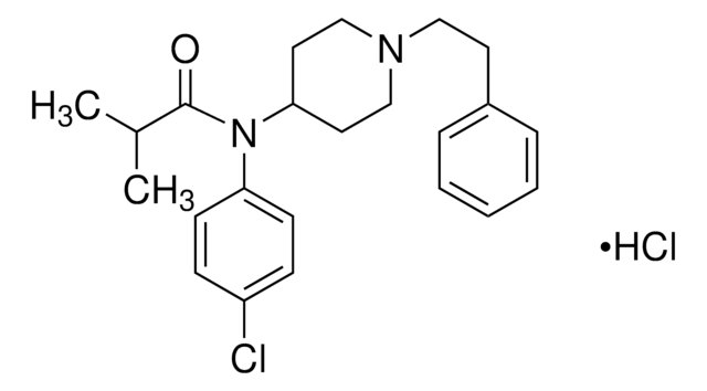 4-Chloroisobutyryl fentanyl hydrochloride solution 100&#160;&#956;g/mL in methanol (as free base), certified reference material, ampule of 0.5&#160;mL, Cerilliant&#174;