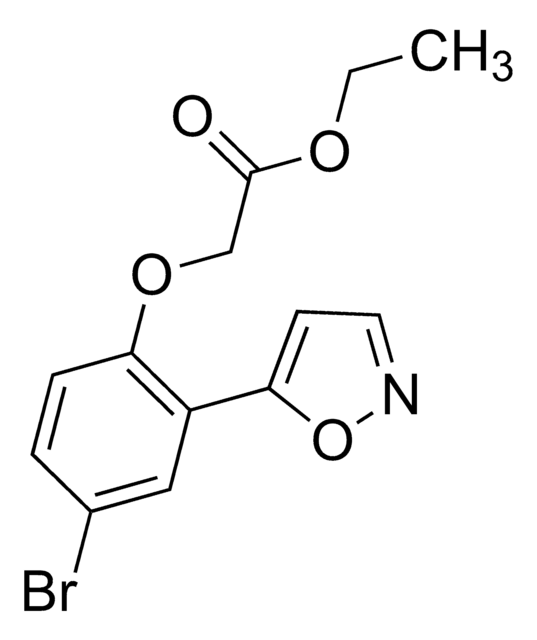 Ethyl 2-(4-bromo-2-(isoxazol-5-yl)phenoxy)acetate AldrichCPR