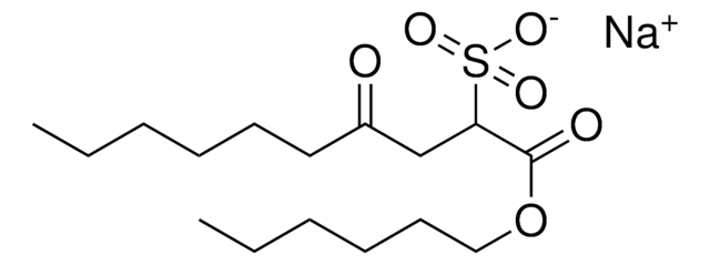 SODIUM, 1-HEXYLOXYCARBONYL-3-OXO-NONANE-1-SULFONATE AldrichCPR