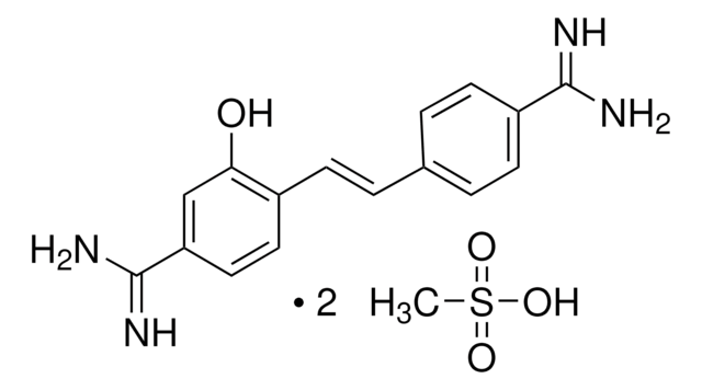 Hydroxystilbamidine bis(methanesulfonate) suitable for fluorescence, &#8805;96.0% (HPLC)