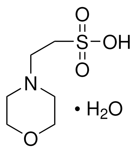 2-Morpholinoethanesulfonic acid monohydrate buffer substance MES