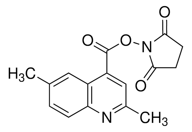 2,6-Dimethyl-4-quinolinecarboxylic acid N-hydroxysuccinimide ester LiChropur&#8482;, &#8805;98.0% (HPLC)