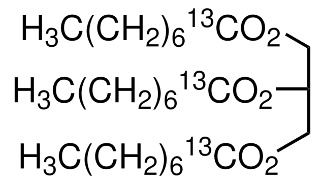 Glyceryl tri(octanoate-1-13C) 99 atom % 13C, 98% (CP)