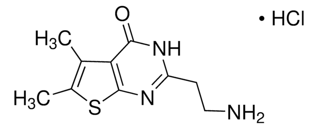 2-(2-Aminoethyl)-5,6-dimethylthieno[2,3-d]pyrimidin-4(3H)-one hydrochloride AldrichCPR