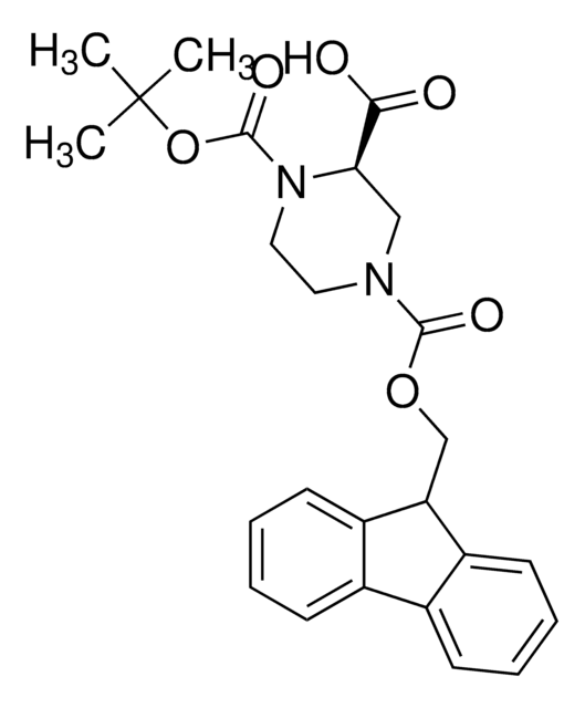 (R)-1-N-Boc-4-N-Fmoc-2-piperazine carboxylic acid AldrichCPR