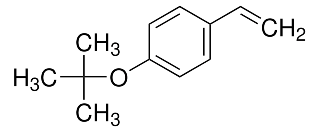 4-tert-Butoxystyrene 99%, contains 200&#160;ppm 4-tert-butylcatechol as inhibitor