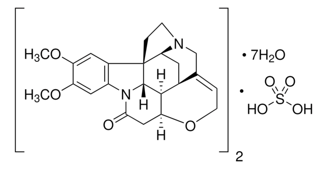 Brucine sulfate heptahydrate ACS reagent