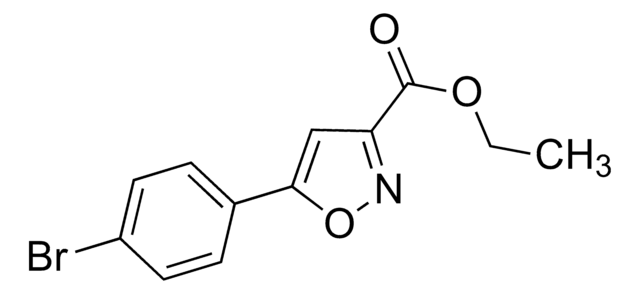 Ethyl 5-(4-bromophenyl)isoxazole-3-carboxylate AldrichCPR