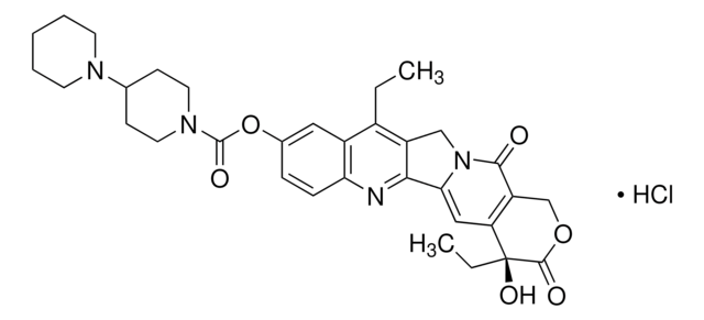 Irinotecan hydrochloride topoisomerase inhibitor