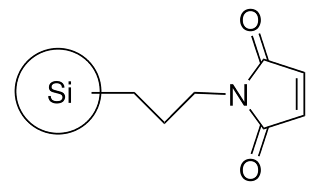 3-(Maleimido)propyl, functionalized silica gel 200-400&#160;mesh, extent of labeling: 0.64&#160;mmol/g loading